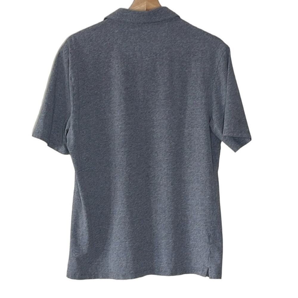 JOHNNIE -O HANGIN' OUT GRAY MEN'S POLO T-SHIRT SIZE M - Picture 2 of 6